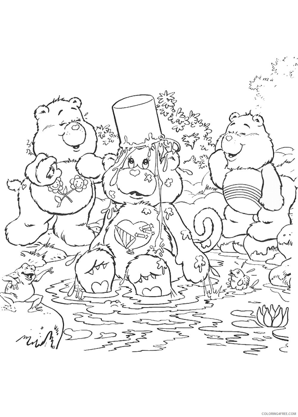 Care Bears Coloring Pages Cartoons care_bears_cl_34 Printable 2020 1569 Coloring4free