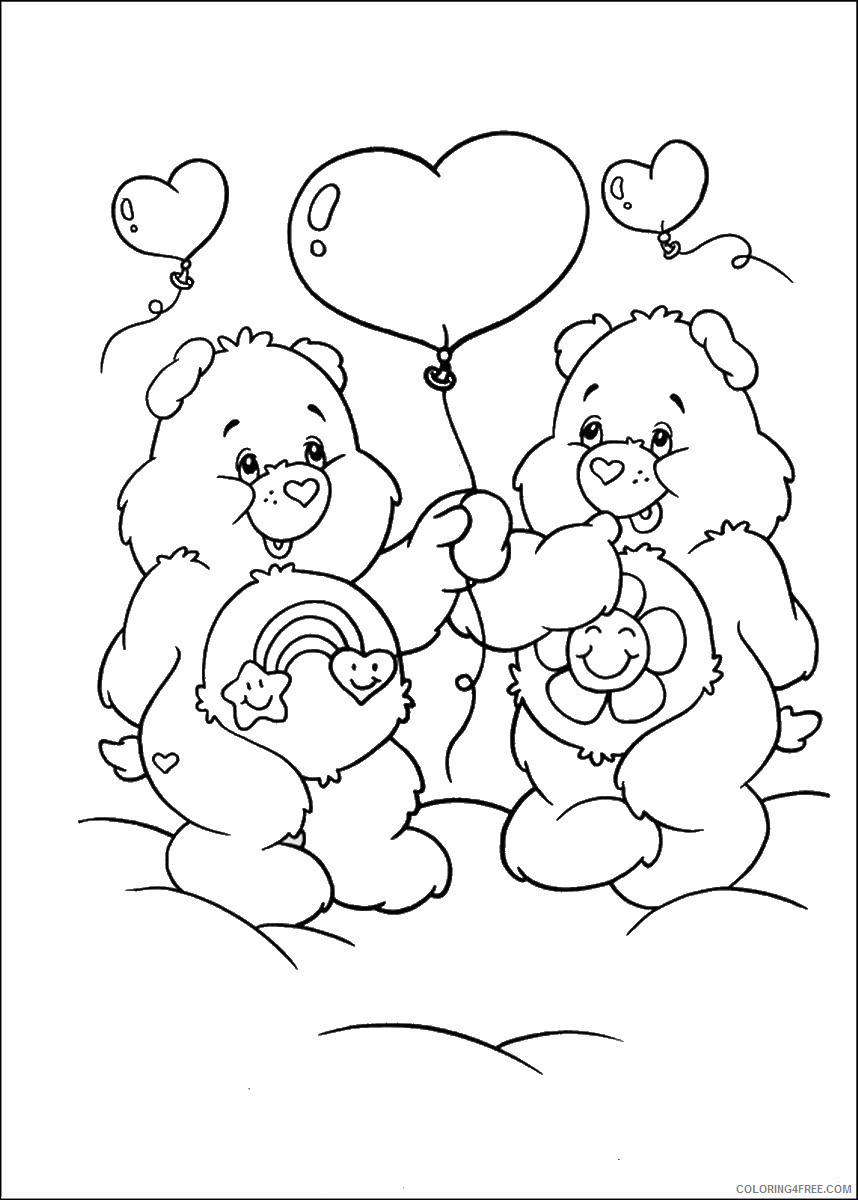 Care Bears Coloring Pages Cartoons care_bears_cl_35 Printable 2020 1570 Coloring4free