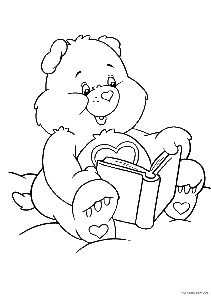 Care Bears Coloring Pages Cartoons care_bears_cl_37 Printable 2020 1572 Coloring4free