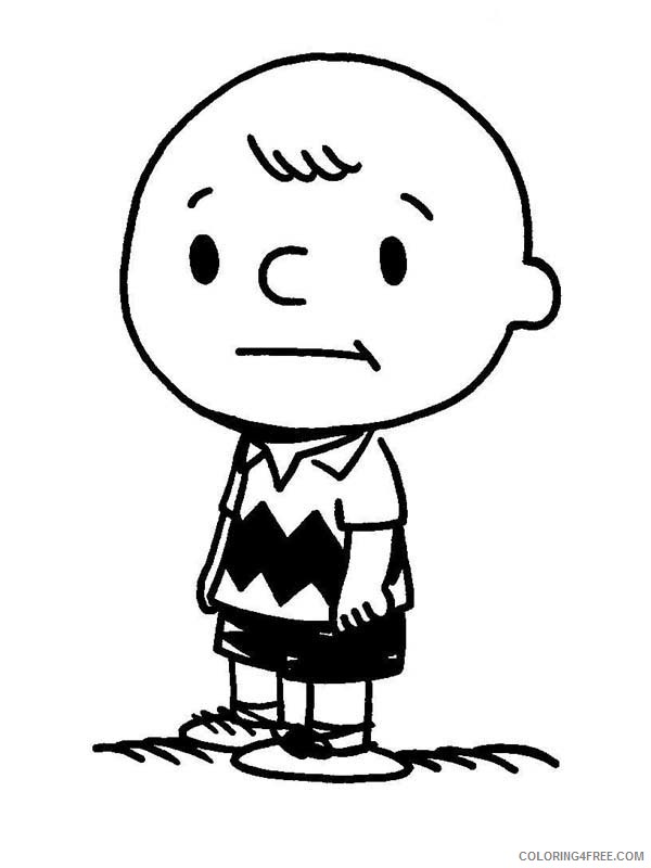 Charlie Brown Coloring Pages Cartoons How to Draw Charlie Brown Printable 2020 1643 Coloring4free