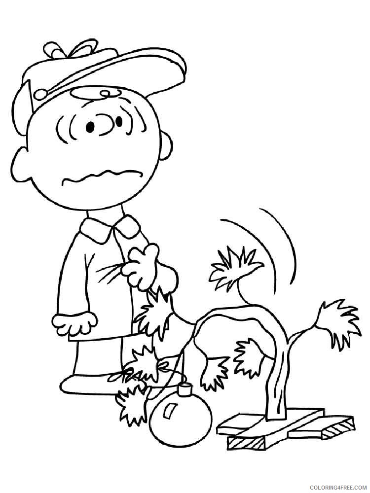 Charlie Brown Coloring Pages Cartoons charlie brown 9 Printable 2020 1640 Coloring4free