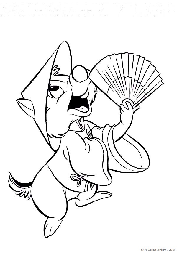 Chip and Dale Coloring Pages Cartoons China Trip Chip and Dale Printable 2020 1656 Coloring4free