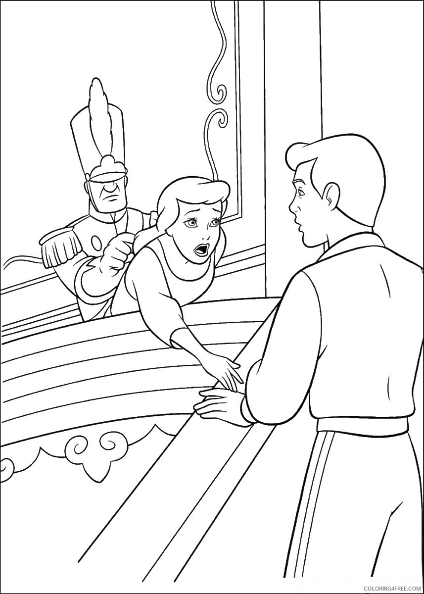 Cinderella Coloring Pages Cartoons cinderella_cl_056 Printable 2020 1714 Coloring4free