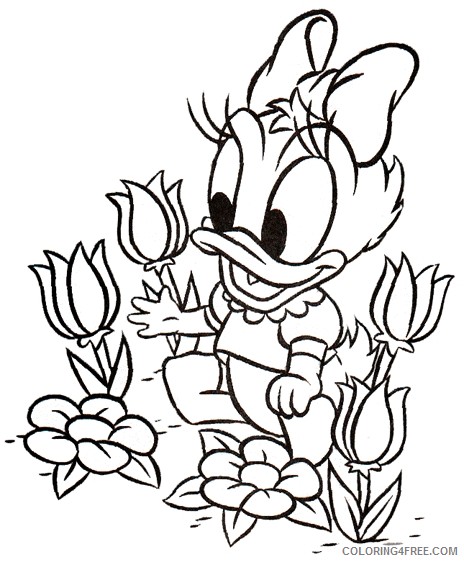 Daisy Duck Coloring Pages Cartoons donald duck 56 Printable 2020 2027 Coloring4free