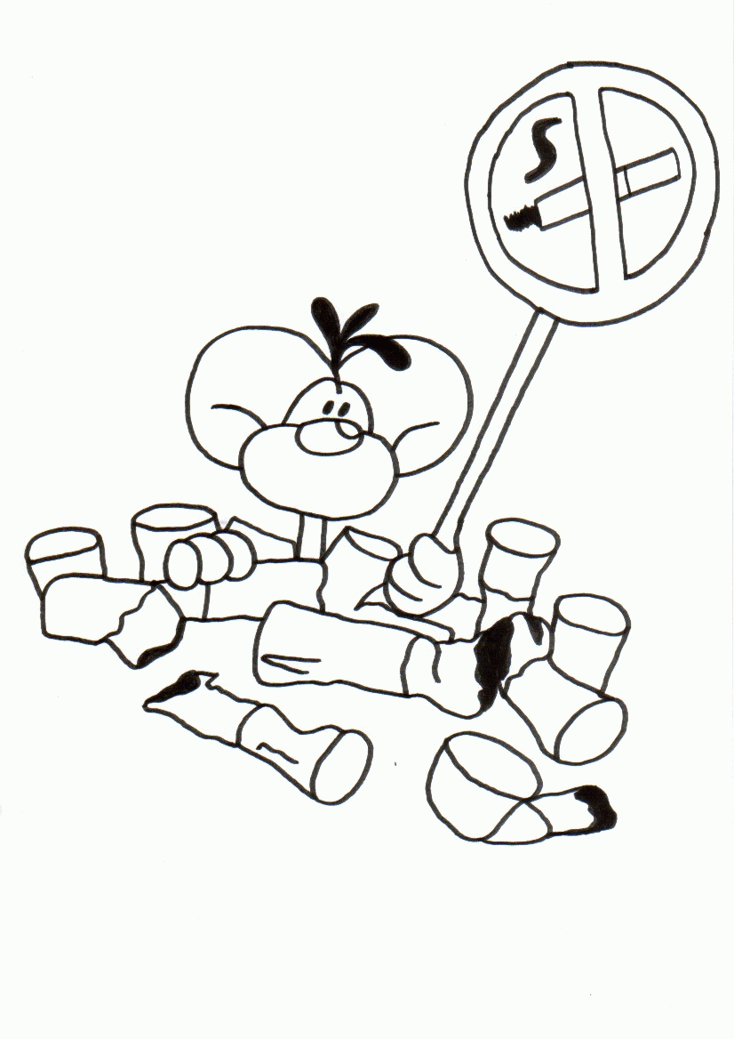 Diddl Coloring Pages Cartoons diddl 137 Printable 2020 2124 Coloring4free