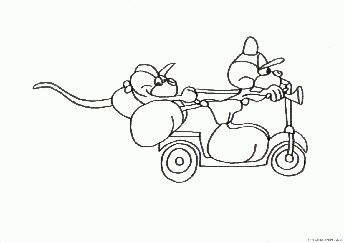 Diddl Coloring Pages Cartoons diddl 145 Printable 2020 2128 Coloring4free