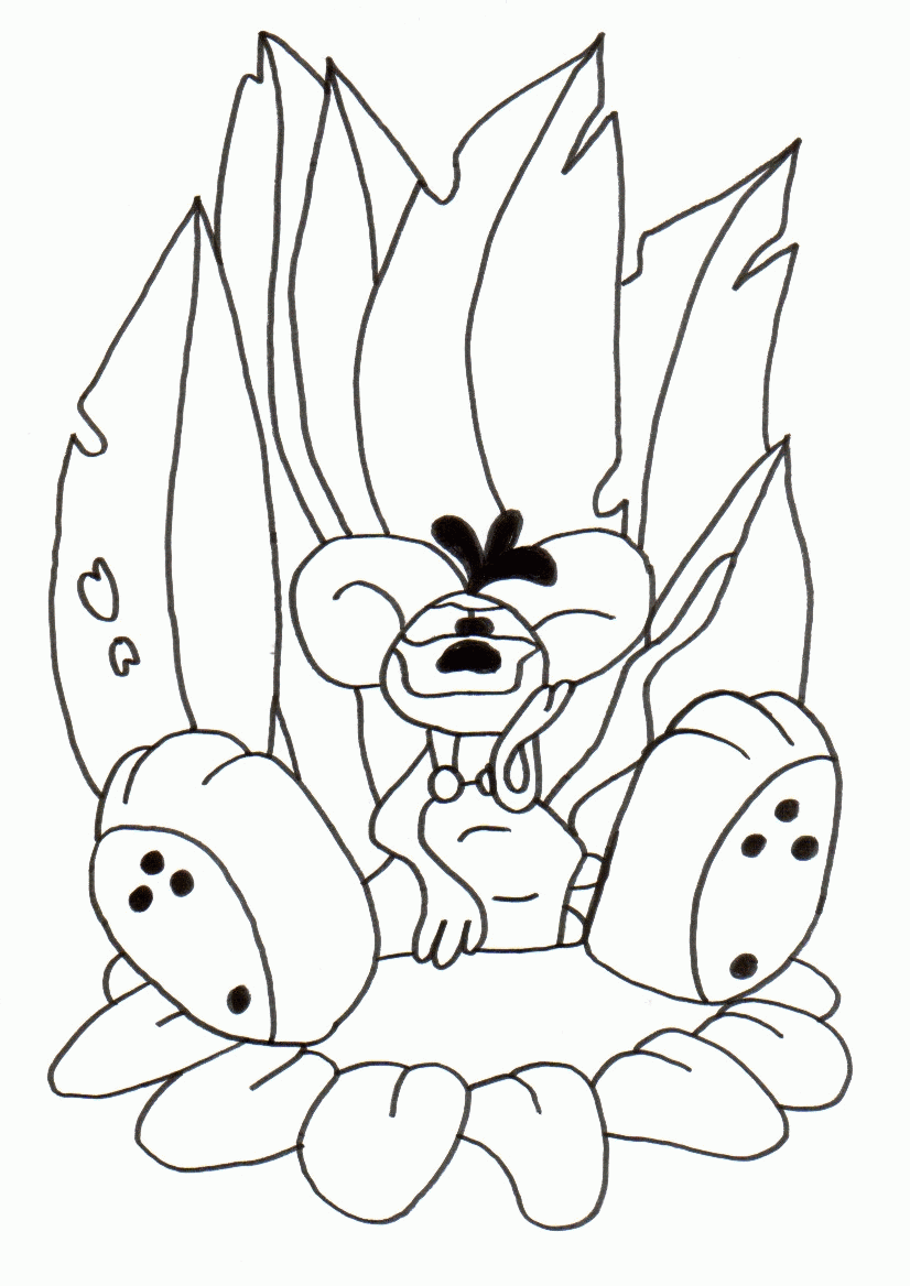 Diddl Coloring Pages Cartoons diddl 162 Printable 2020 2143 Coloring4free