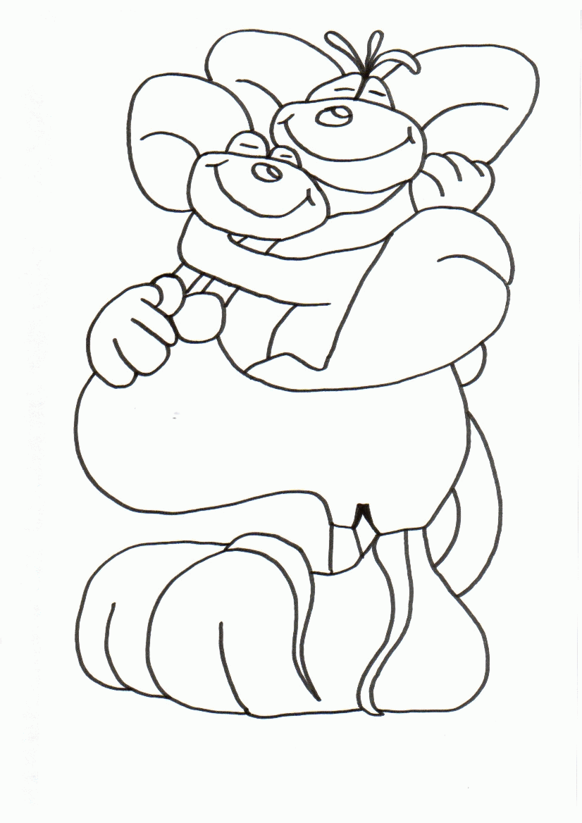 Diddl Coloring Pages Cartoons diddl hD6d6 Printable 2020 2078 Coloring4free