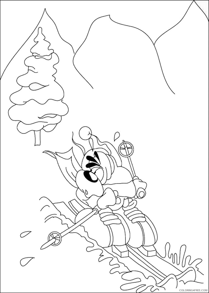 Diddl Coloring Pages Cartoons diddl_coloring10 Printable 2020 2045 Coloring4free