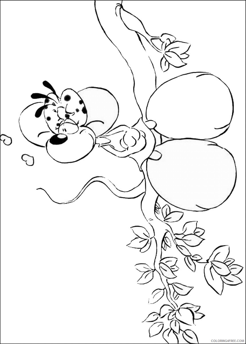 Diddl Coloring Pages Cartoons diddl_coloring19 Printable 2020 2054 Coloring4free
