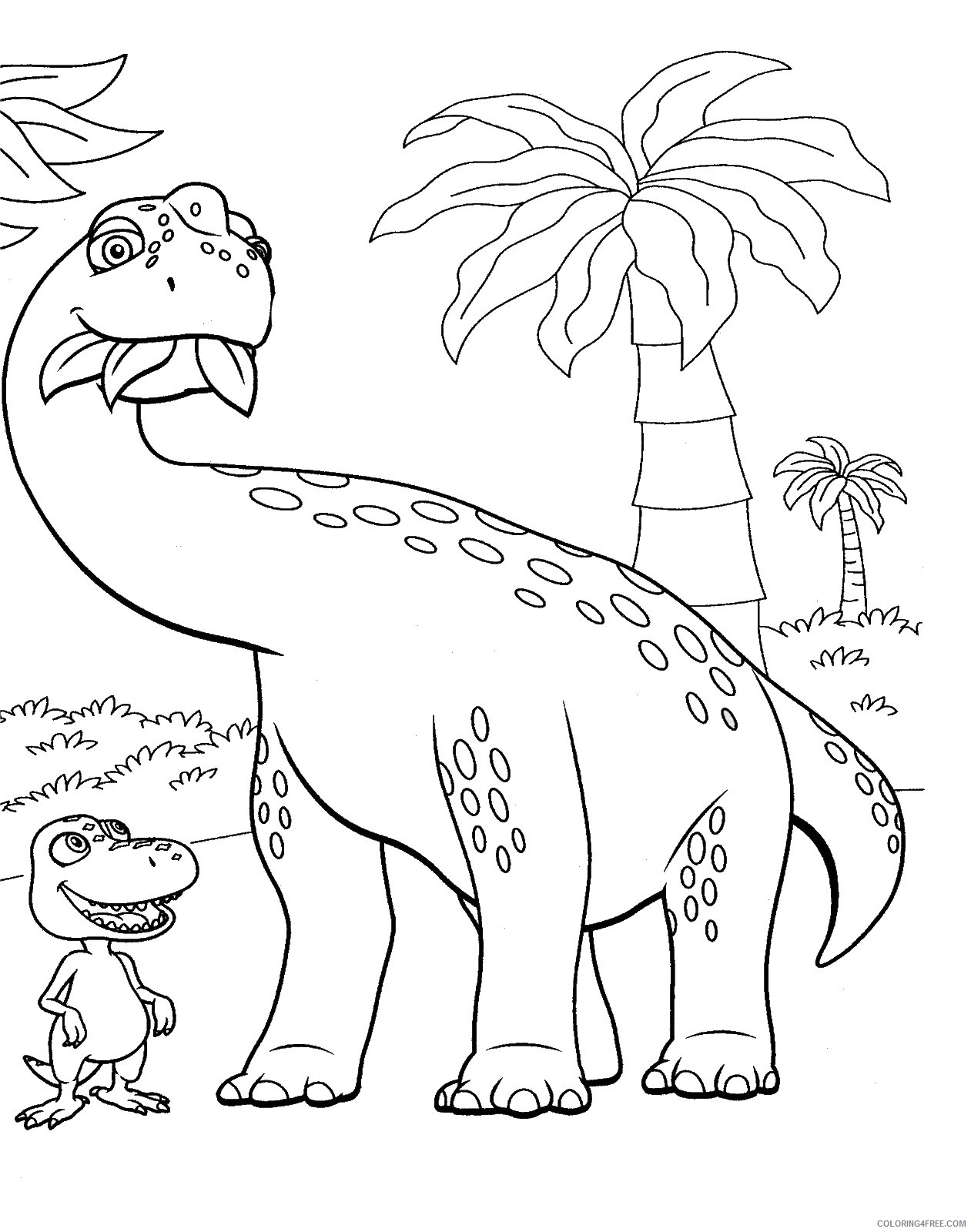 Dinosaur Train Coloring Pages Cartoons dino_train_37 Printable 2020 2180 Coloring4free