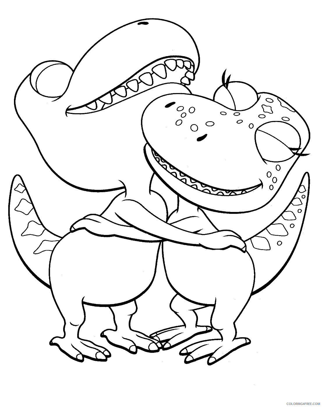 Dinosaur Train Coloring Pages Cartoons dino_train_55 Printable 2020 2193 Coloring4free