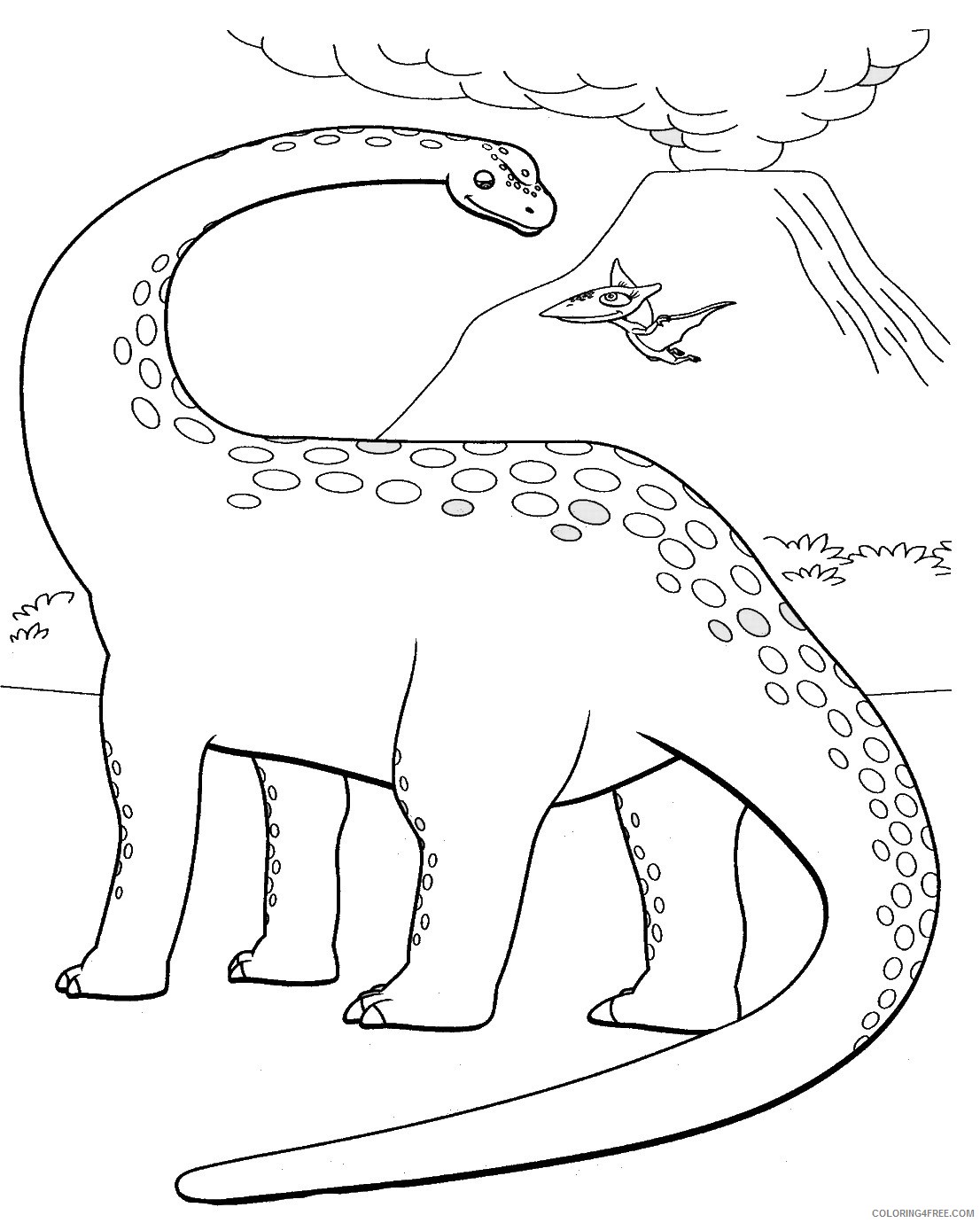 Dinosaur Train Coloring Pages Cartoons dino_train_63 Printable 2020 2199 Coloring4free