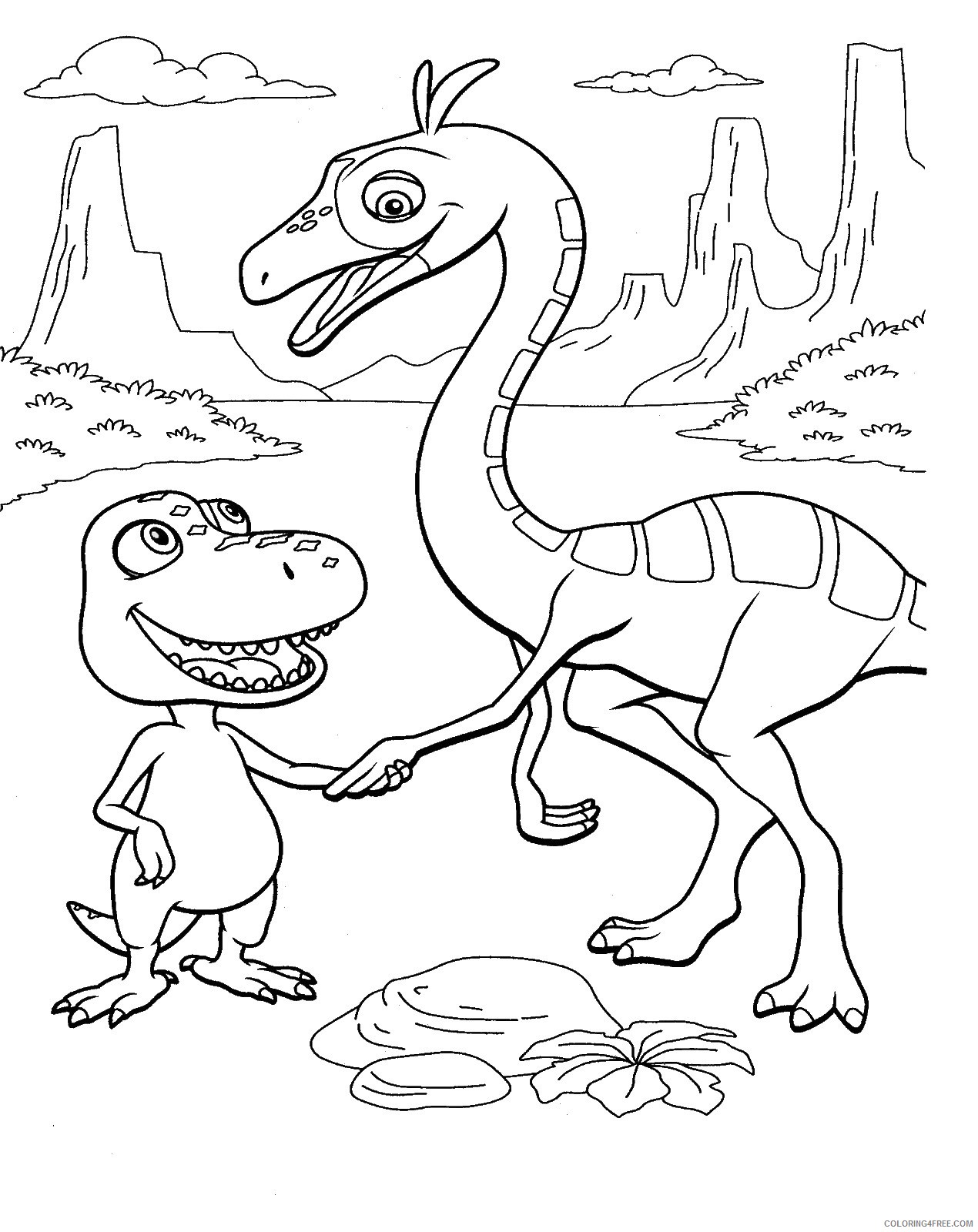 Dinosaur Train Coloring Pages Cartoons dino_train_67 Printable 2020 2202 Coloring4free
