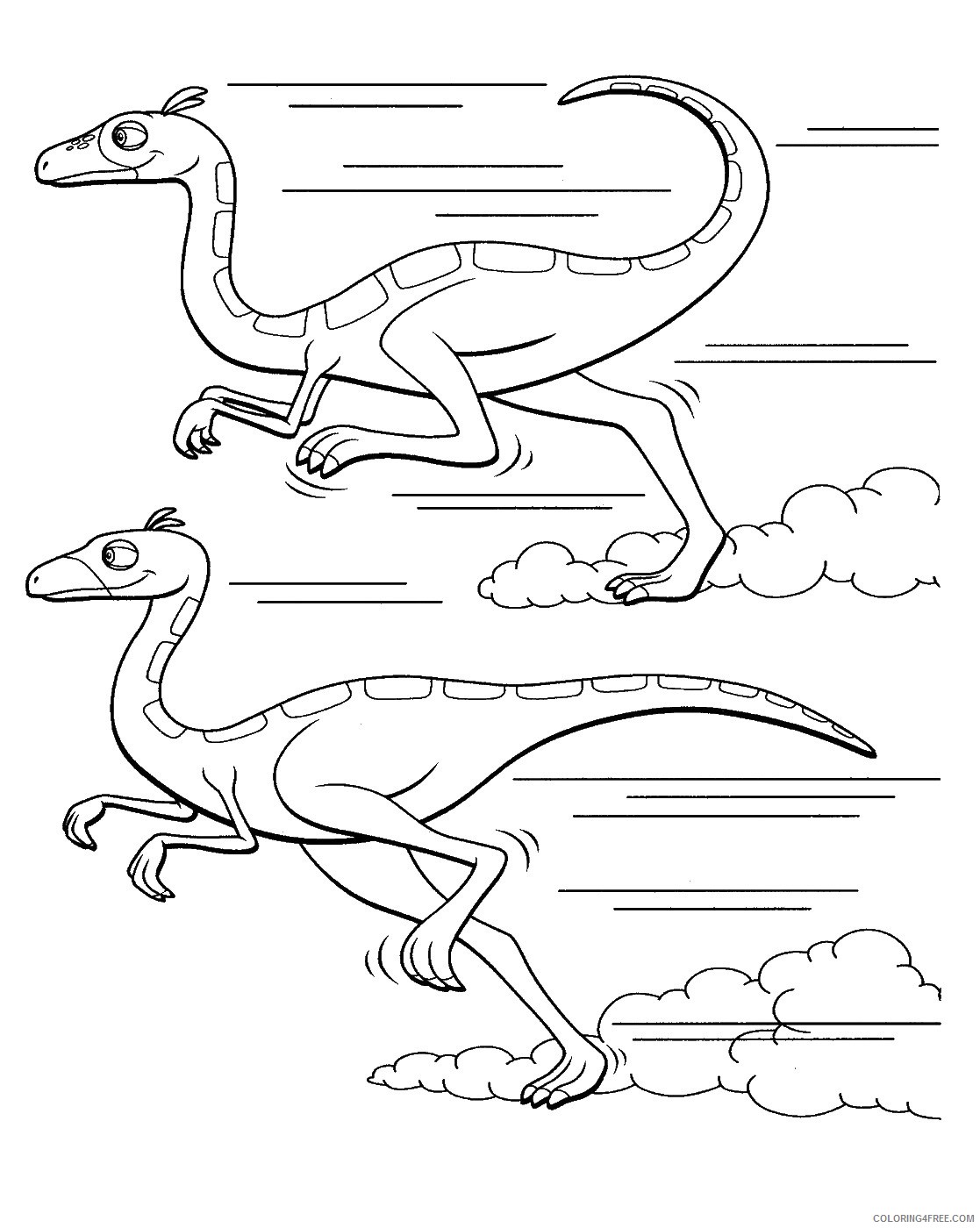 Dinosaur Train Coloring Pages Cartoons dino_train_68 Printable 2020 2203 Coloring4free