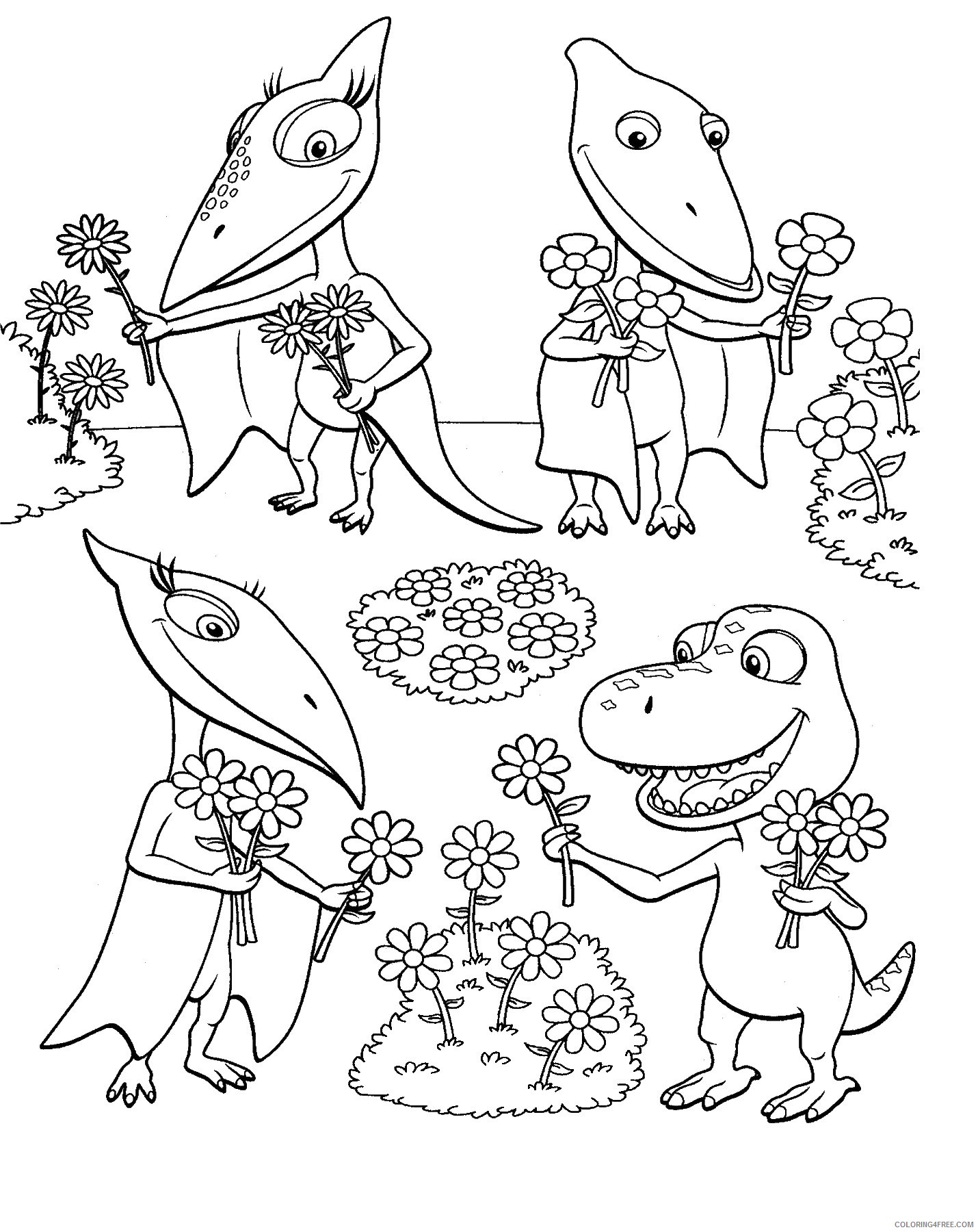 Dinosaur Train Coloring Pages Cartoons dino_train_70 Printable 2020 2205 Coloring4free