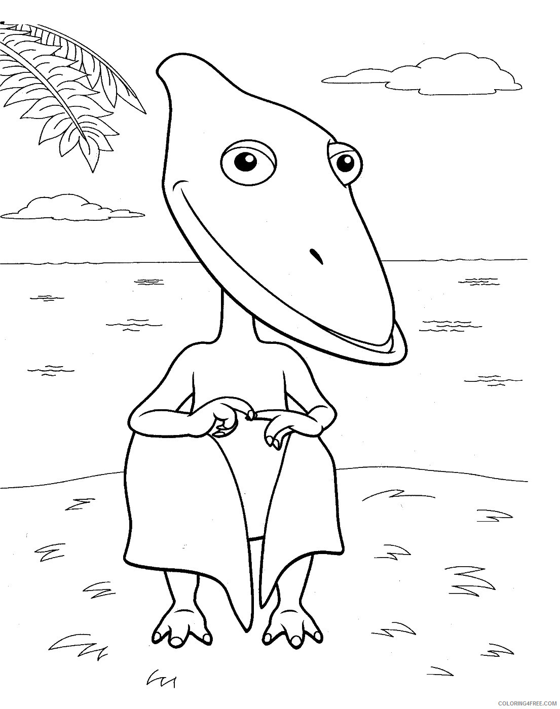 Dinosaur Train Coloring Pages Cartoons dino_train_cl_03 Printable 2020 2224 Coloring4free