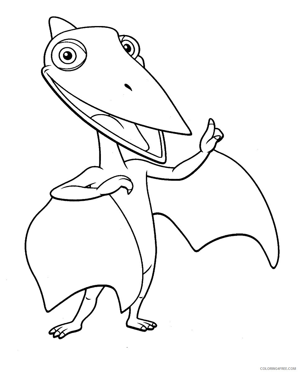 Dinosaur Train Coloring Pages Cartoons dino_train_cl_05 Printable 2020 2226 Coloring4free