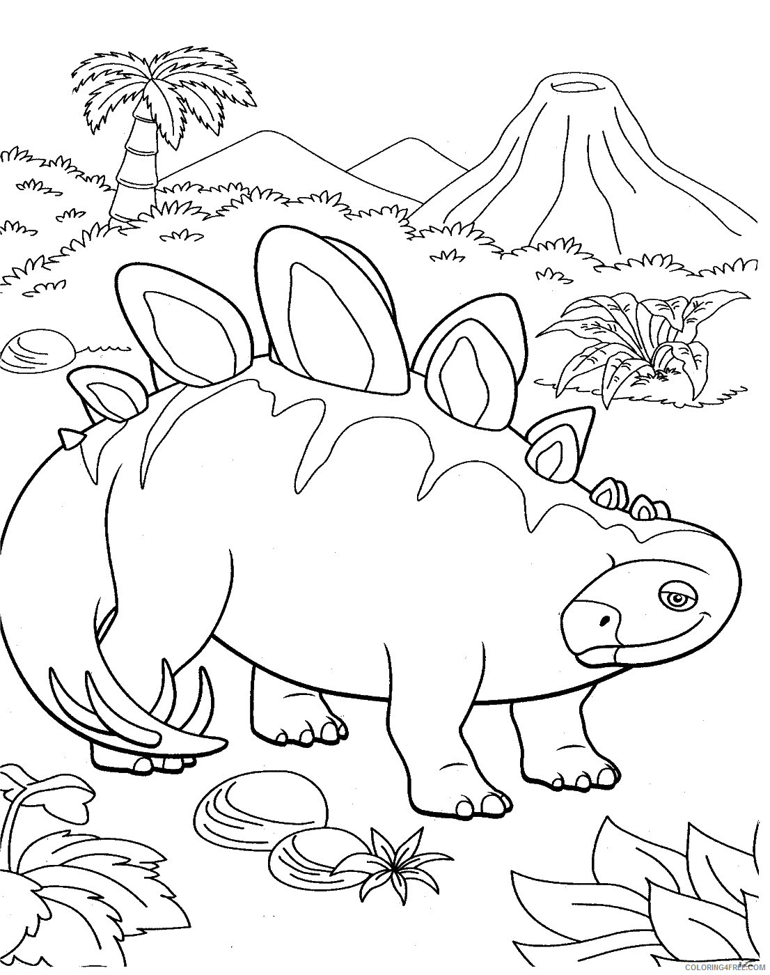 Dinosaur Train Coloring Pages Cartoons dino_train_cl_08 Printable 2020 2229 Coloring4free