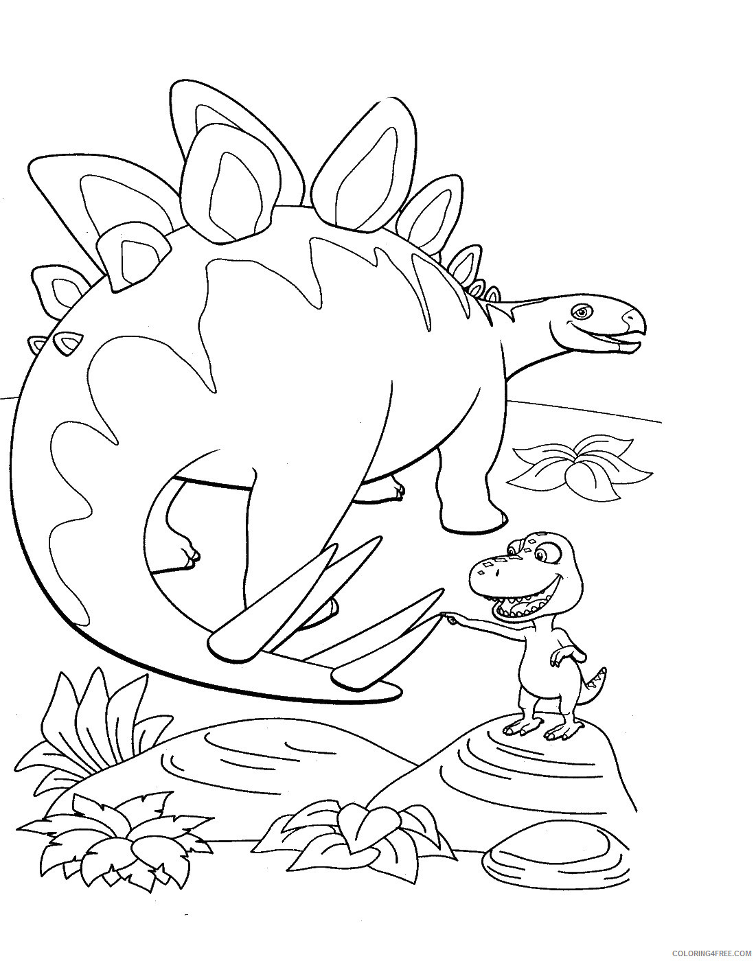 Dinosaur Train Coloring Pages Cartoons dino_train_cl_09 Printable 2020 2230 Coloring4free