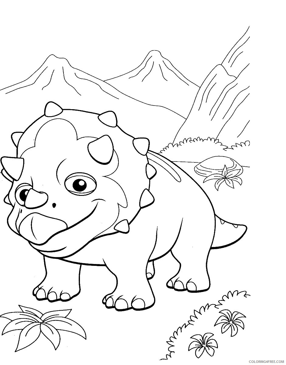 Dinosaur Train Coloring Pages Cartoons dino_train_cl_10 Printable 2020 2231 Coloring4free