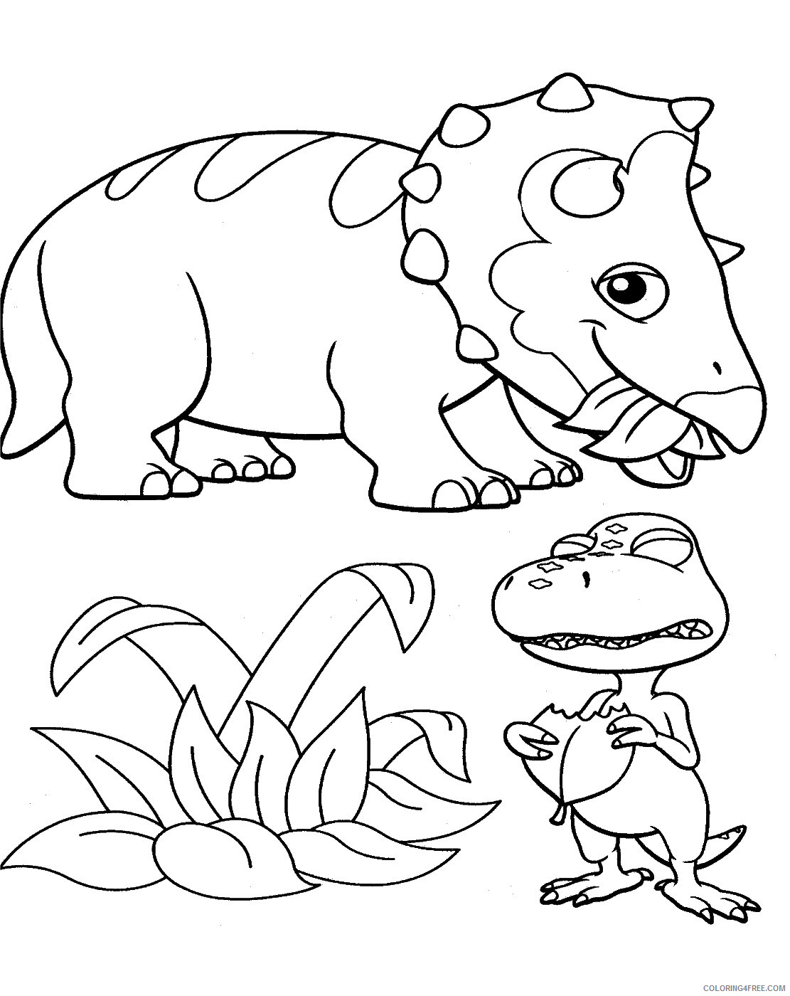 Dinosaur Train Coloring Pages Cartoons dino_train_cl_11 Printable 2020 2232 Coloring4free