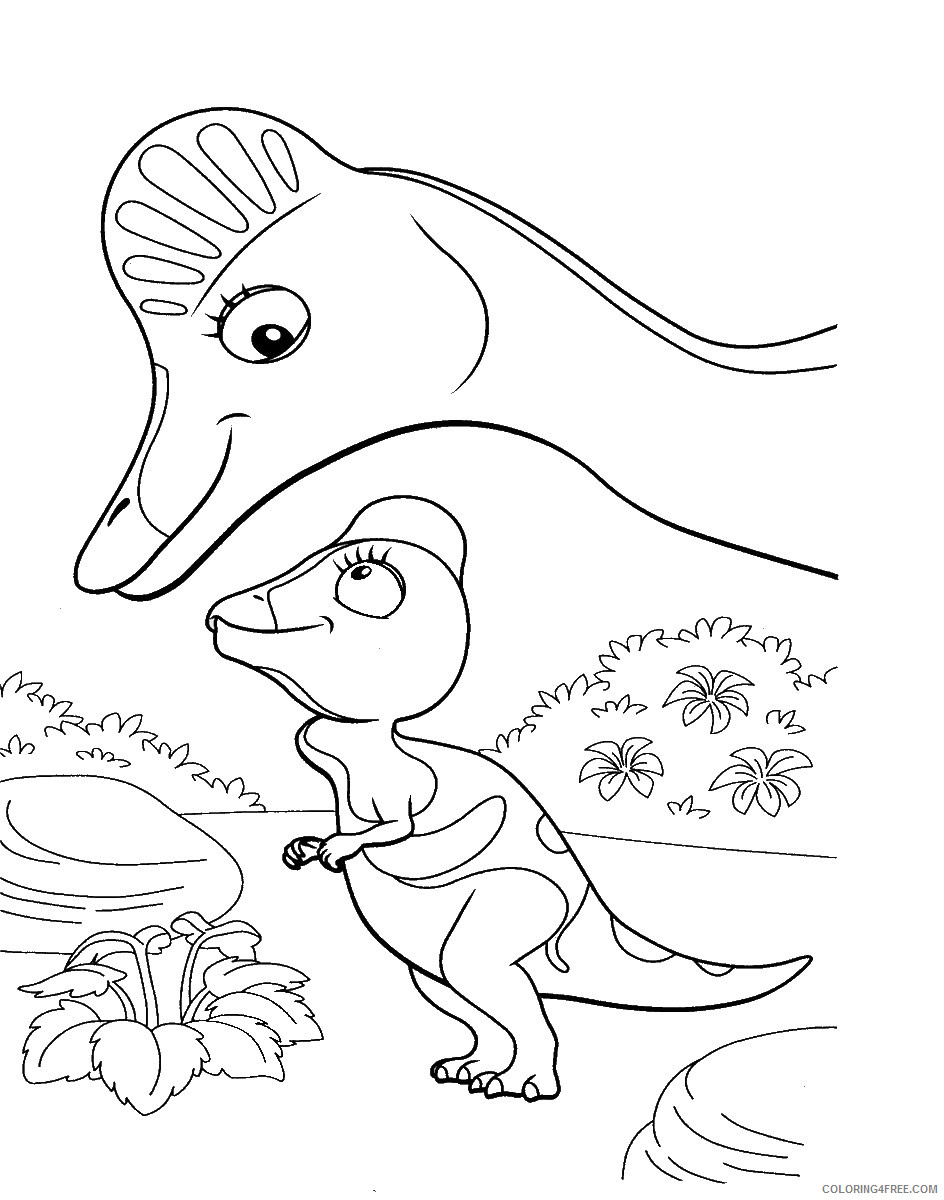 Dinosaur Train Coloring Pages Cartoons dino_train_cl_14 Printable 2020 2235 Coloring4free
