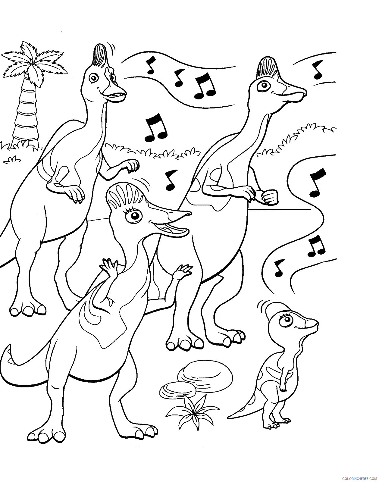 Dinosaur Train Coloring Pages Cartoons dino_train_cl_15 Printable 2020 2236 Coloring4free