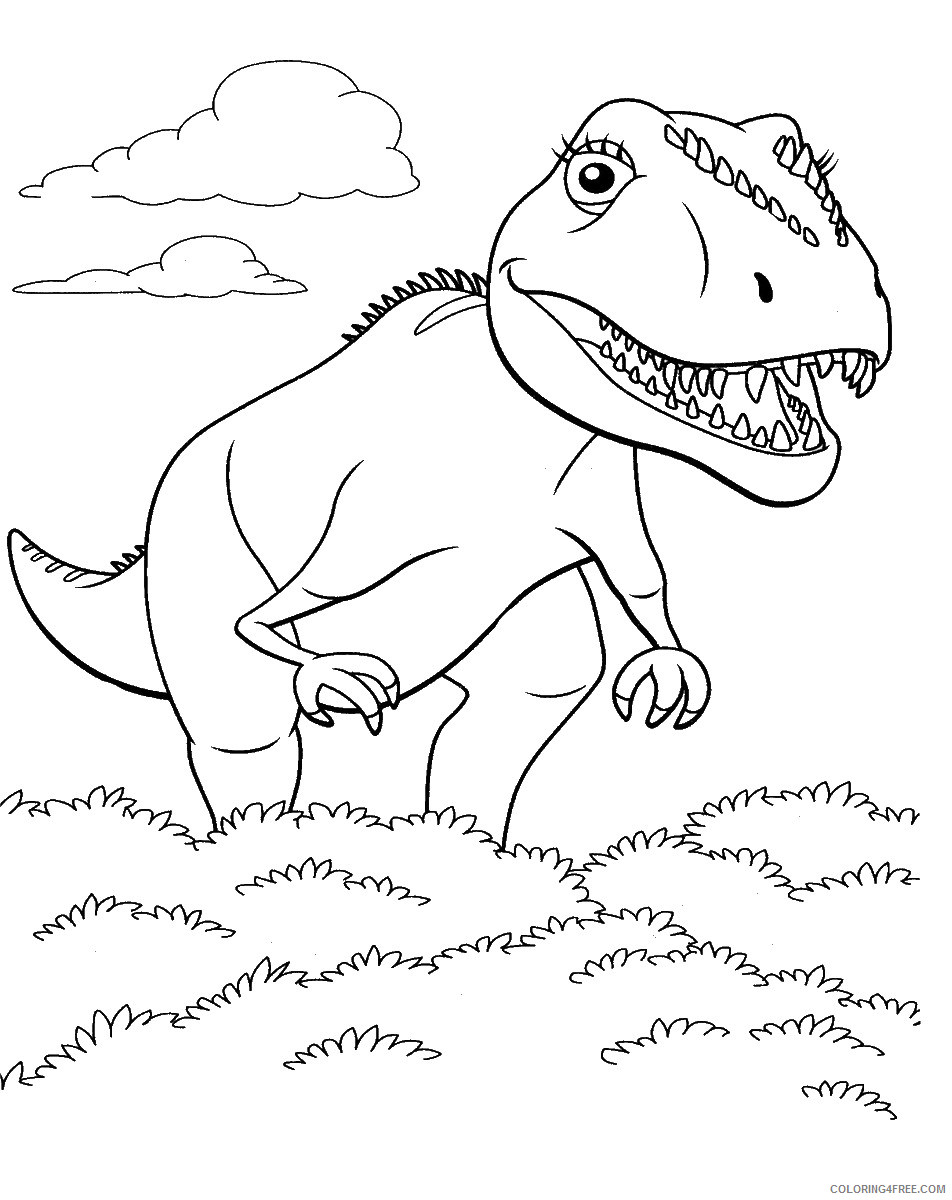 Dinosaur Train Coloring Pages Cartoons dino_train_cl_16 Printable 2020 2237 Coloring4free