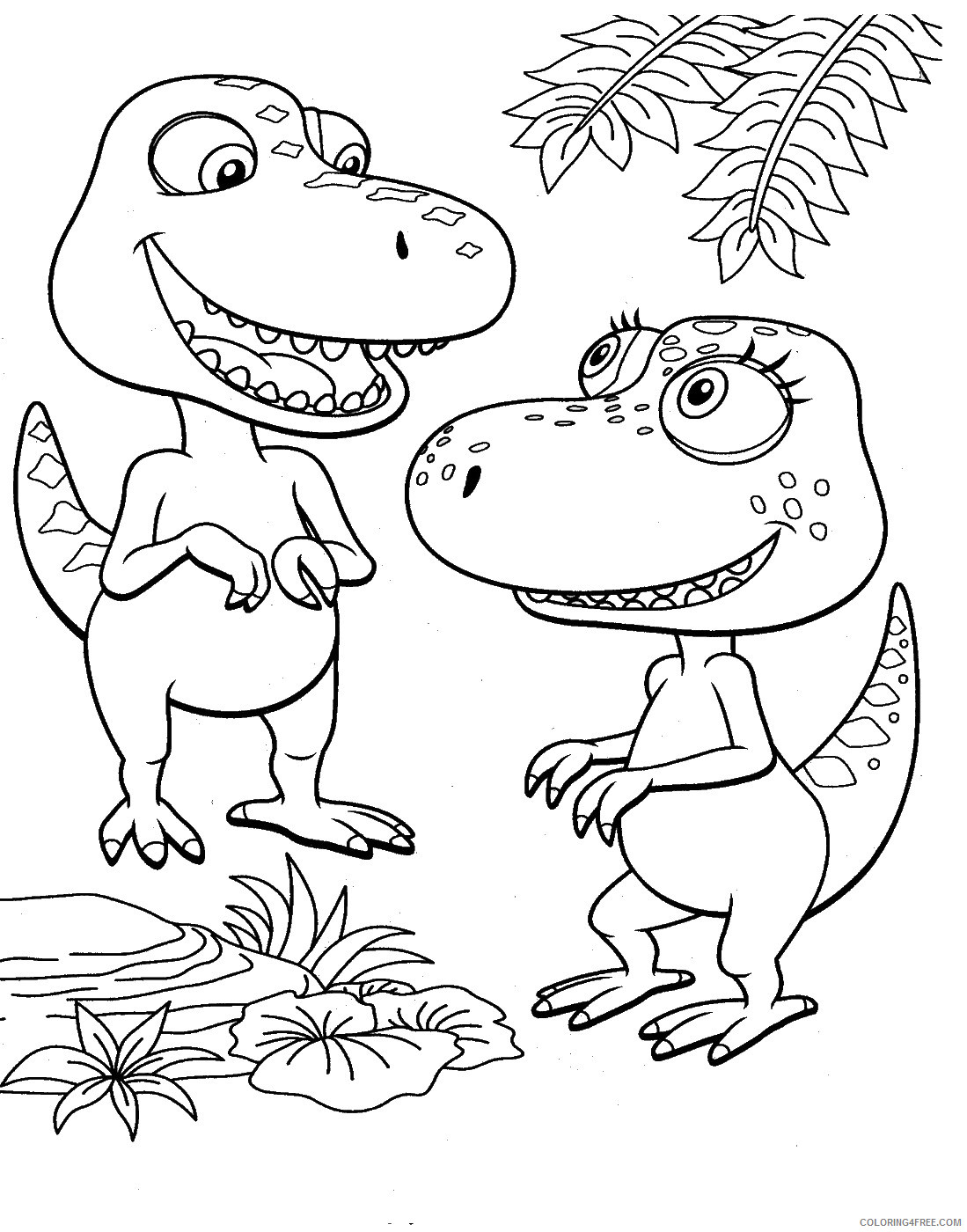 Dinosaur Train Coloring Pages Cartoons dino_train_cl_17 Printable 2020 2238 Coloring4free