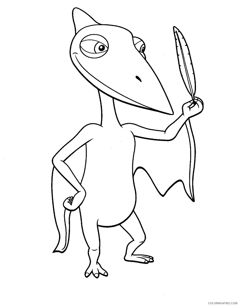 Dinosaur Train Coloring Pages Cartoons dino_train_cl_20 Printable 2020 2241 Coloring4free