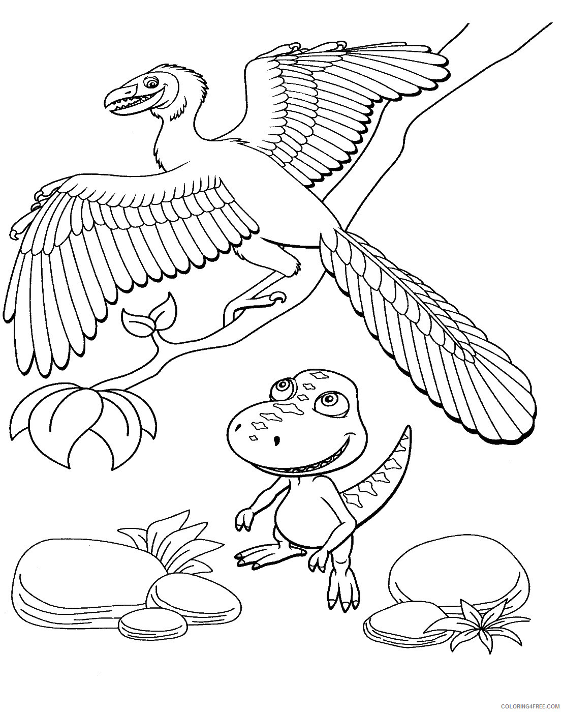 Dinosaur Train Coloring Pages Cartoons dino_train_cl_21 Printable 2020 2242 Coloring4free
