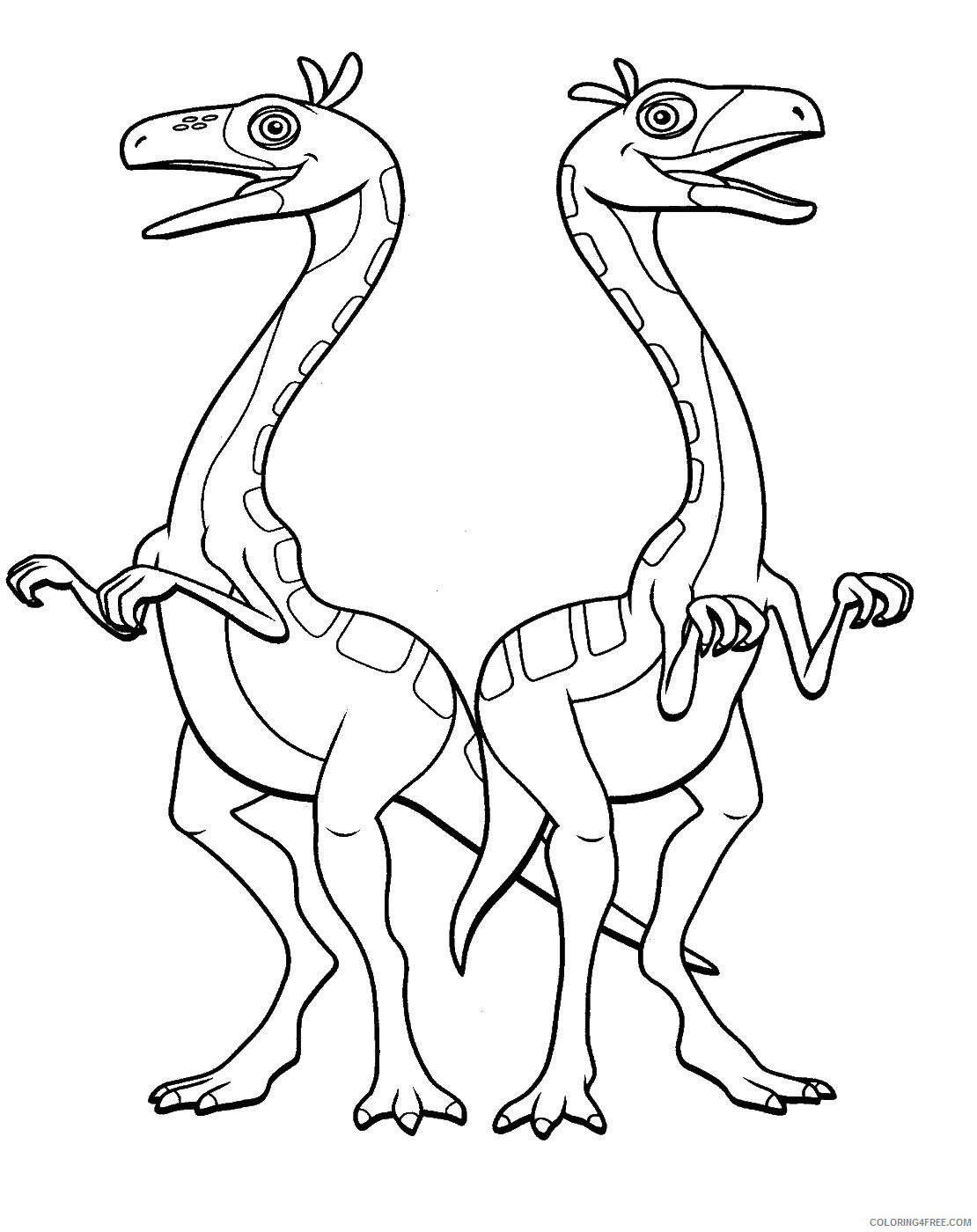 Dinosaur Train Coloring Pages Cartoons dino_train_cl_30 Printable 2020 2251 Coloring4free