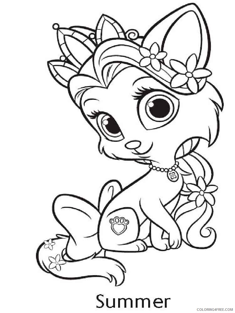 Disney Pets Coloring Pages Cartoons disney pets 18 Printable 2020 2308 Coloring4free