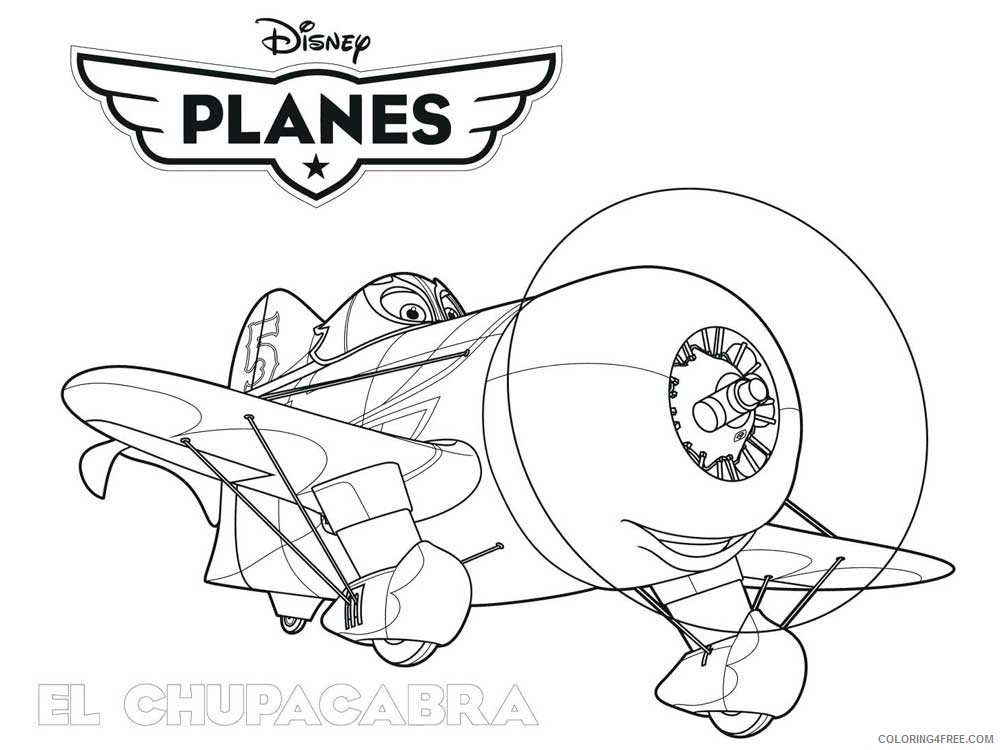 Disney Planes Coloring Pages Cartoons Disney Planes 12 Printable 2020 2323 Coloring4free