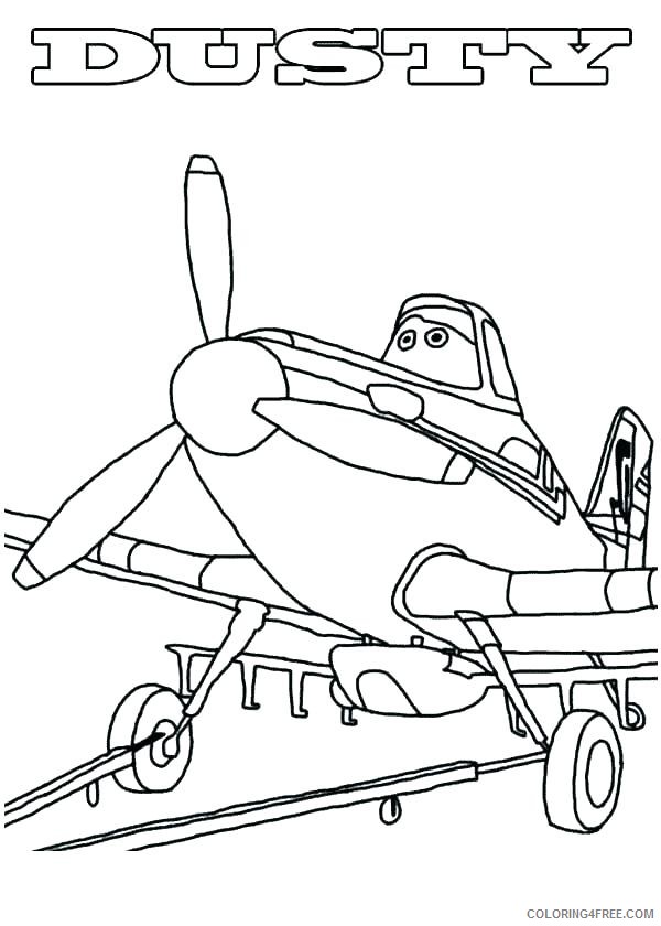Disney Planes Coloring Pages Cartoons Planes Movie Printable 2020 2358 Coloring4free