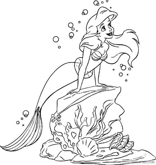 Disney Princess Coloring Pages Cartoons Disney Princess Ariel Printable 2020 2374 Coloring4free