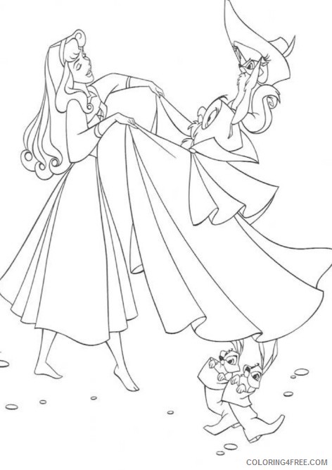 Disney Princess Coloring Pages Cartoons Disney Princess Sleeping Beauty Printable 2020 2413 Coloring4free