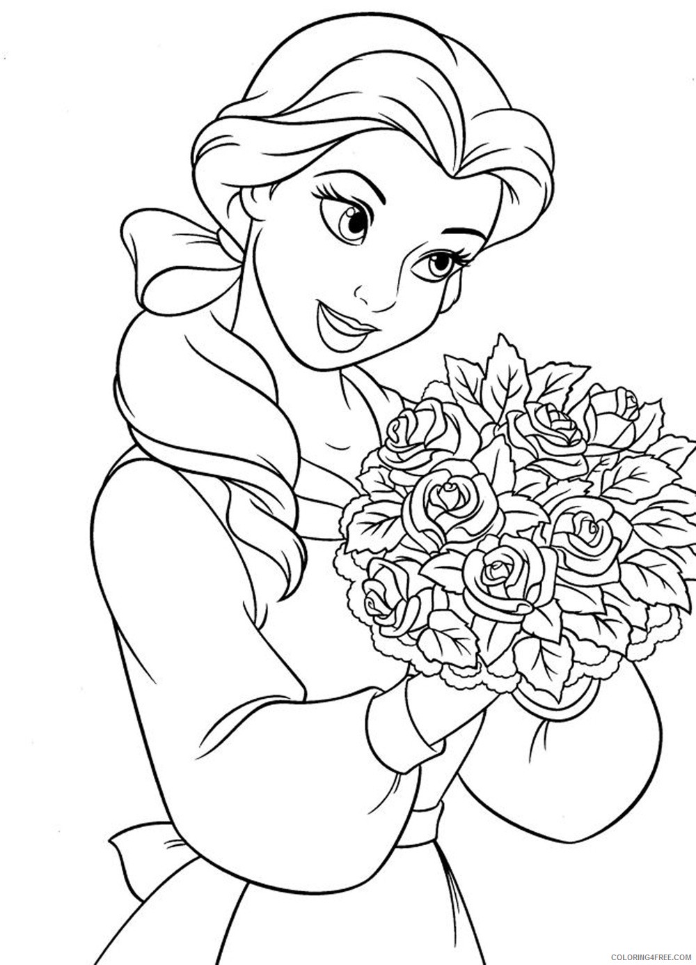 Disney Princess Coloring Pages Cartoons Disney Princess Tiana Printable 2020 2415 Coloring4free
