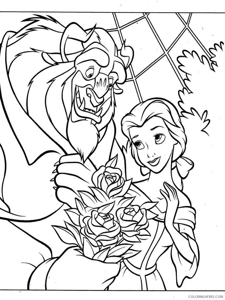 Disney Princess Coloring Pages Cartoons disney princess to print 16 Printable 2020 2392 Coloring4free