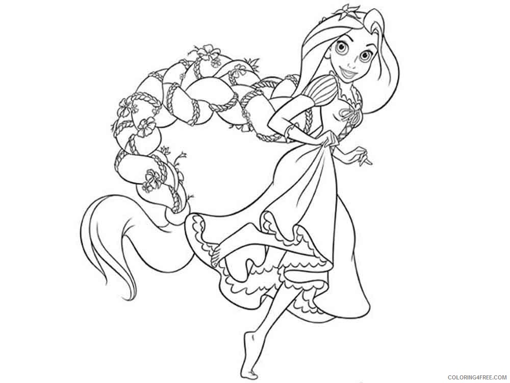 Disney Princess Coloring Pages Cartoons disney princess to print 21 Printable 2020 2394 Coloring4free