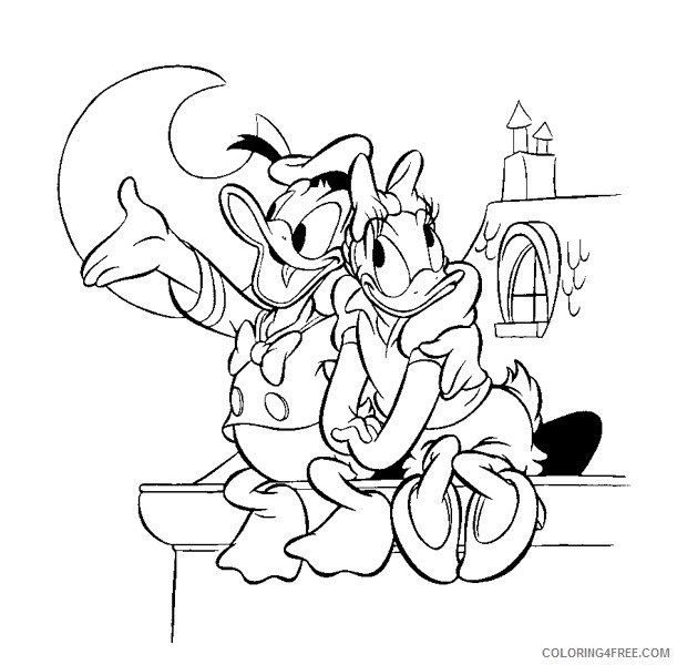 Donald Duck Coloring Pages Cartoons donald duck 26 Printable 2020 2562 Coloring4free