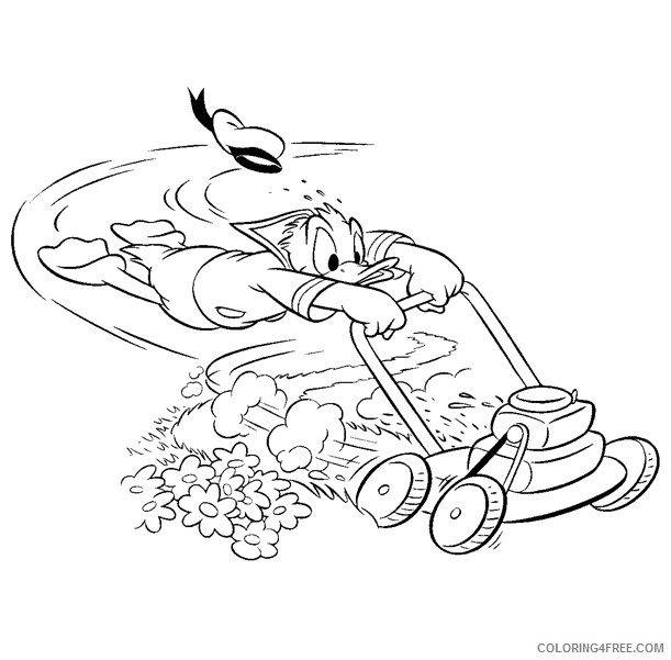 Donald Duck Coloring Pages Cartoons donald duck 27 Printable 2020 2563 Coloring4free