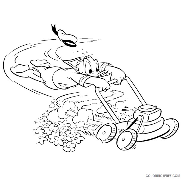 Donald Duck Coloring Pages Cartoons donald duck c1zZ0 Printable 2020 2535 Coloring4free