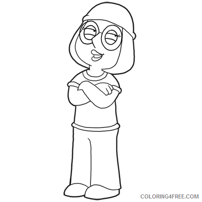 Family Guy Coloring Pages Cartoons family guy 0 Printable 2020 2750 Coloring4free