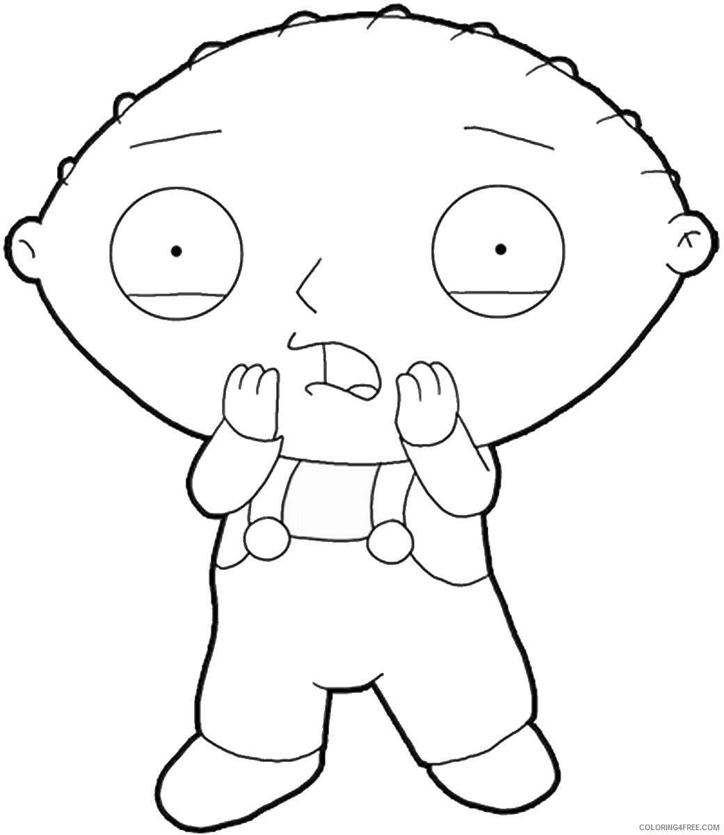 Family Guy Coloring Pages Cartoons family_guy_cl_05 Printable 2020 2721 Coloring4free