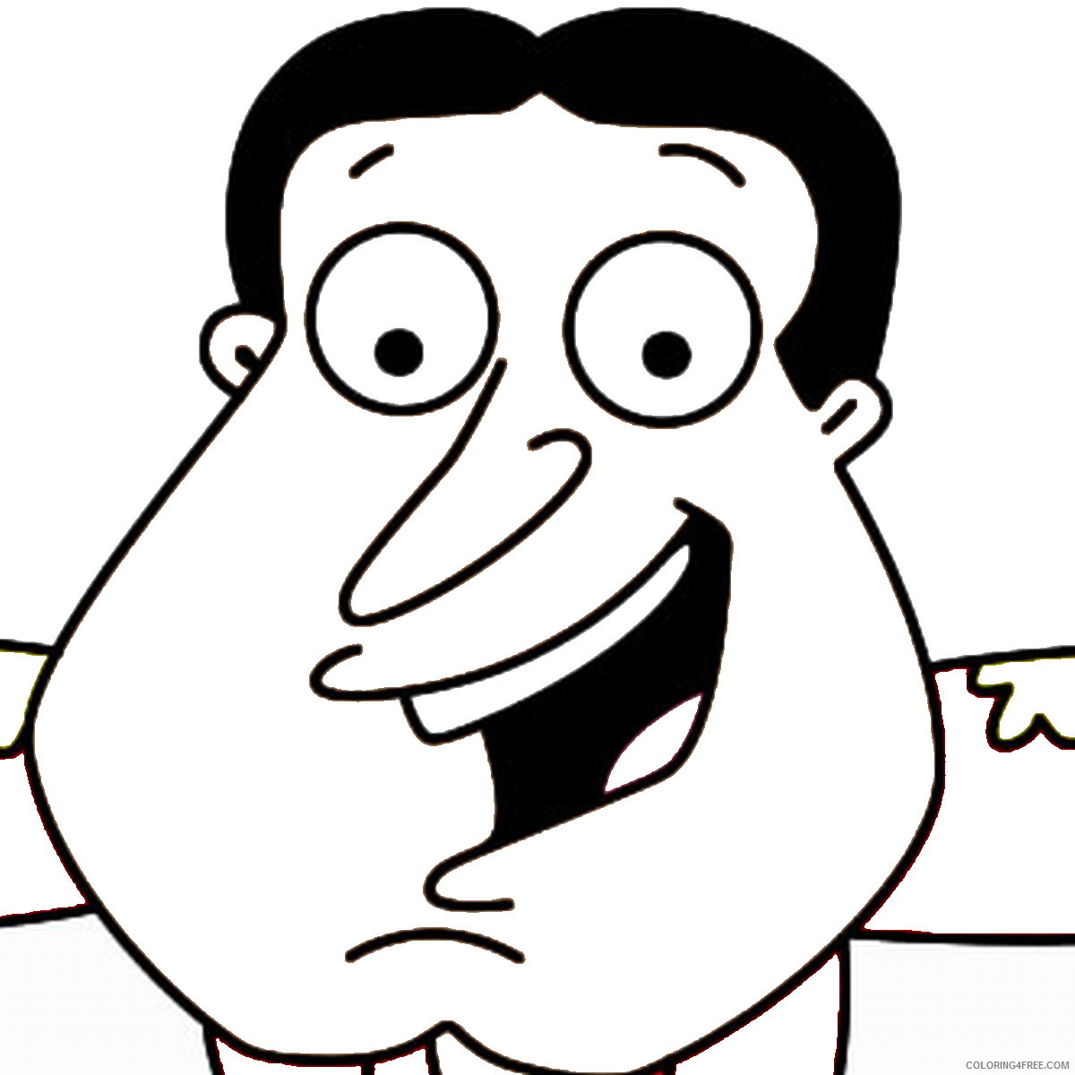 Family Guy Coloring Pages Cartoons family_guy_cl_26 Printable 2020 2738 Coloring4free
