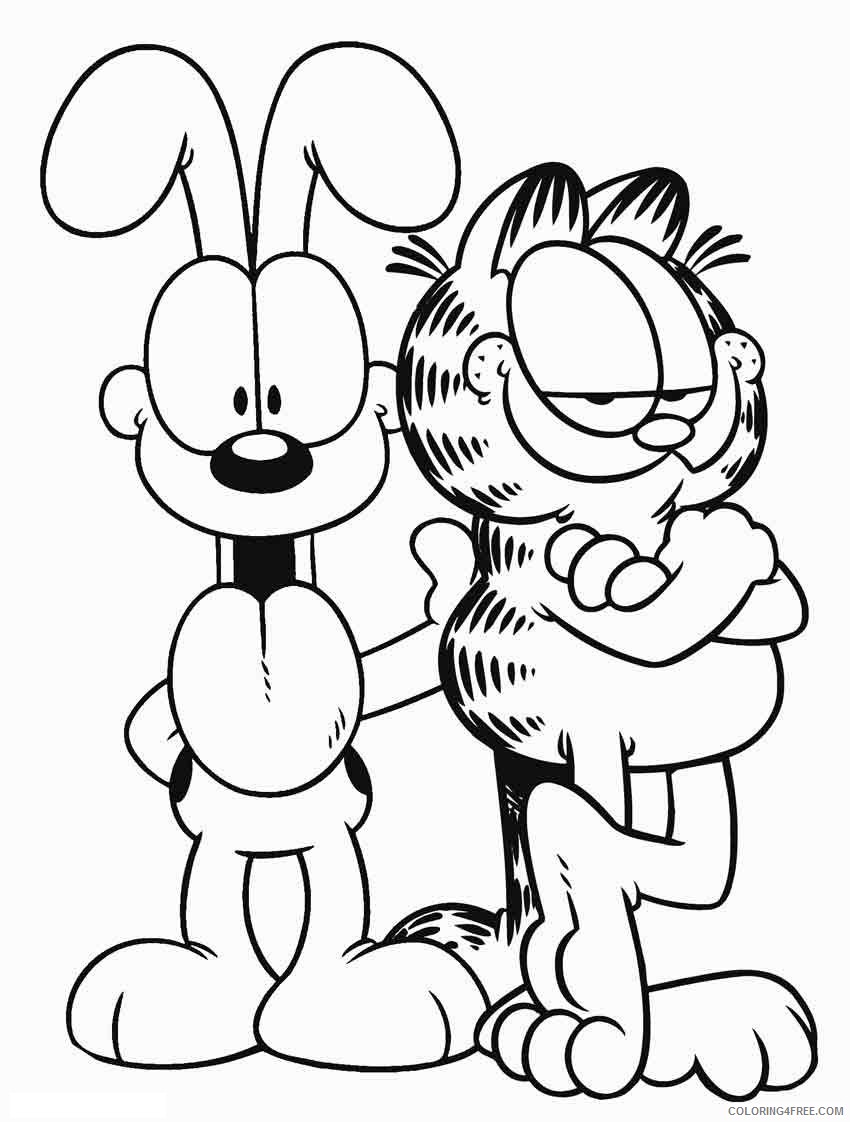 Garfield Coloring Pages Cartoons 1528948621_garfieldnodiea4 Printable 2020 2779 Coloring4free