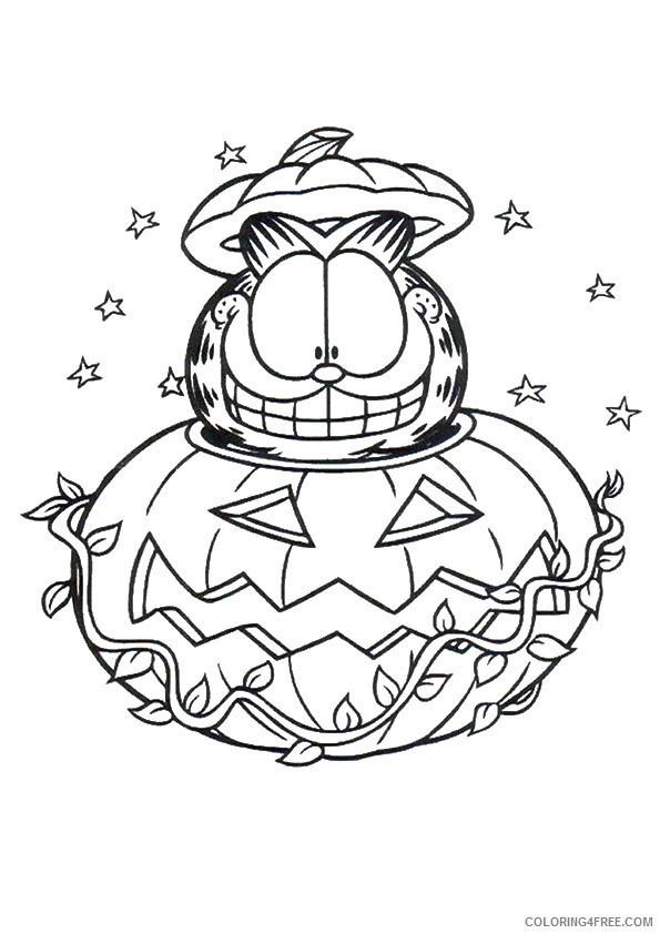 Garfield Coloring Pages Cartoons 1530585599_the garfield a4 Printable 2020 2780 Coloring4free
