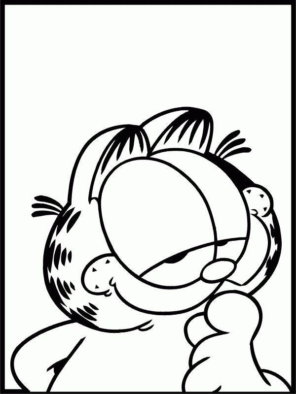 Garfield Coloring Pages Cartoons Garfield For Kids Printable 2020 2834 Coloring4free